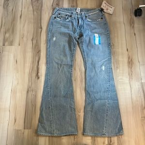 Deadstock brand new with tags true religion flare jeans size 31